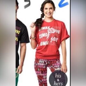 One size fits most Zumba shirts brand new